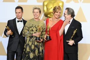 90th annual academy awards   press room