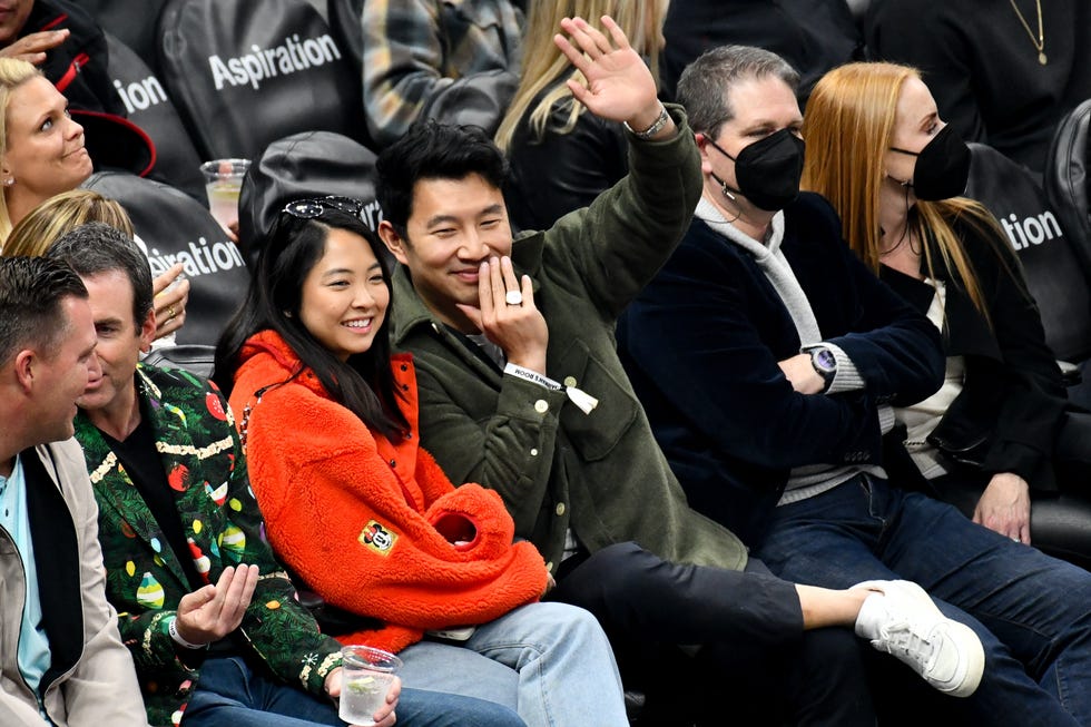 celebrities at the los angeles clippers game