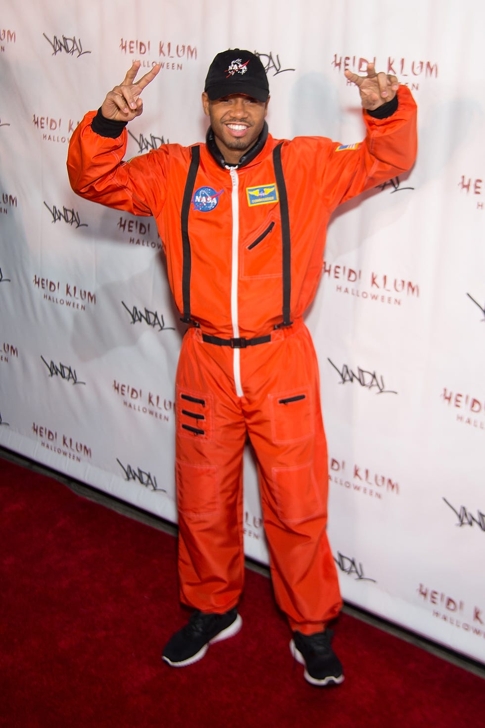 Men's Orange NASA Astronaut Costume