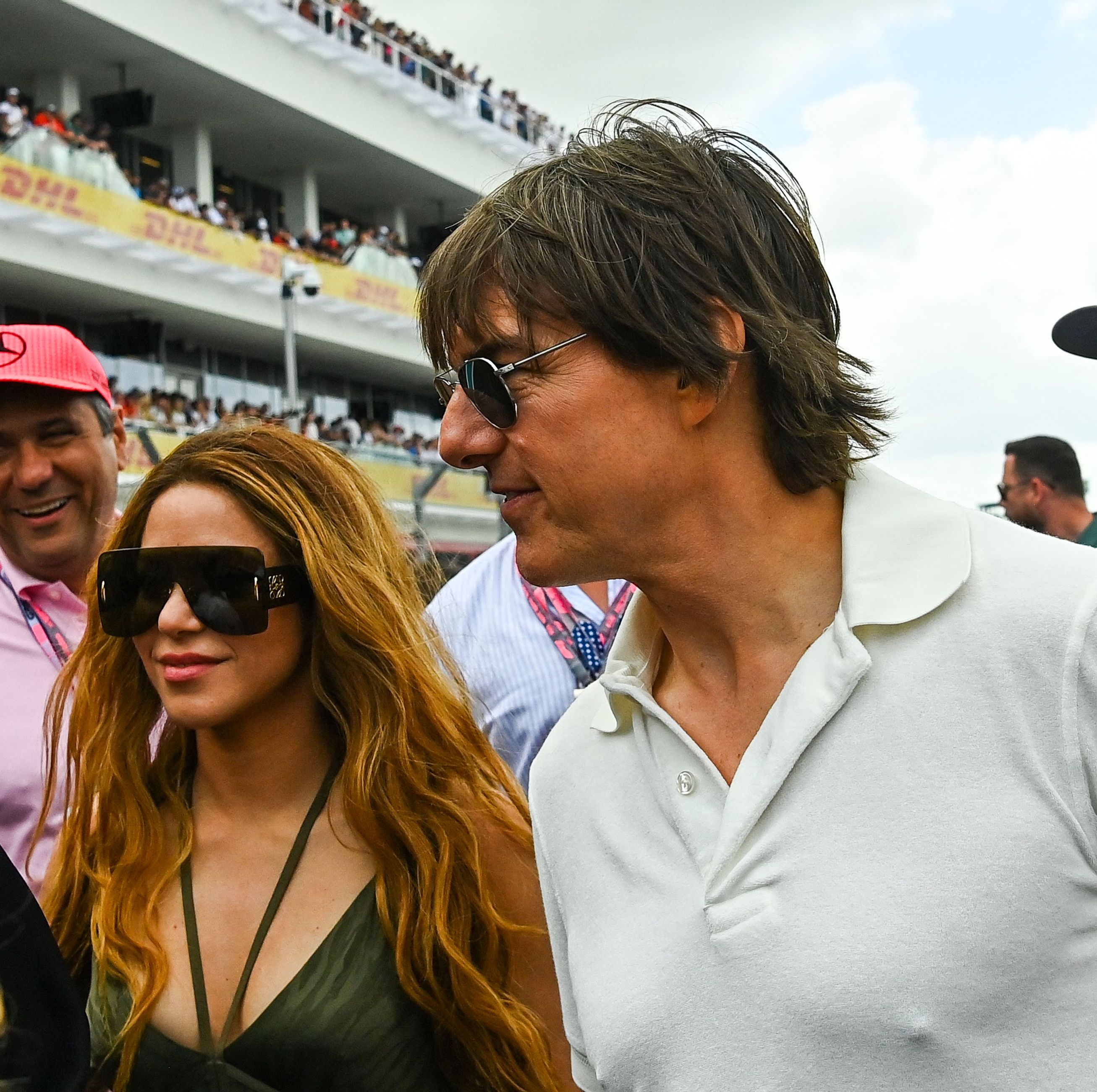 Shakira and *Checks Notes* Tom Cruise Were Spotted Hanging Out at the Miami Grand Prix