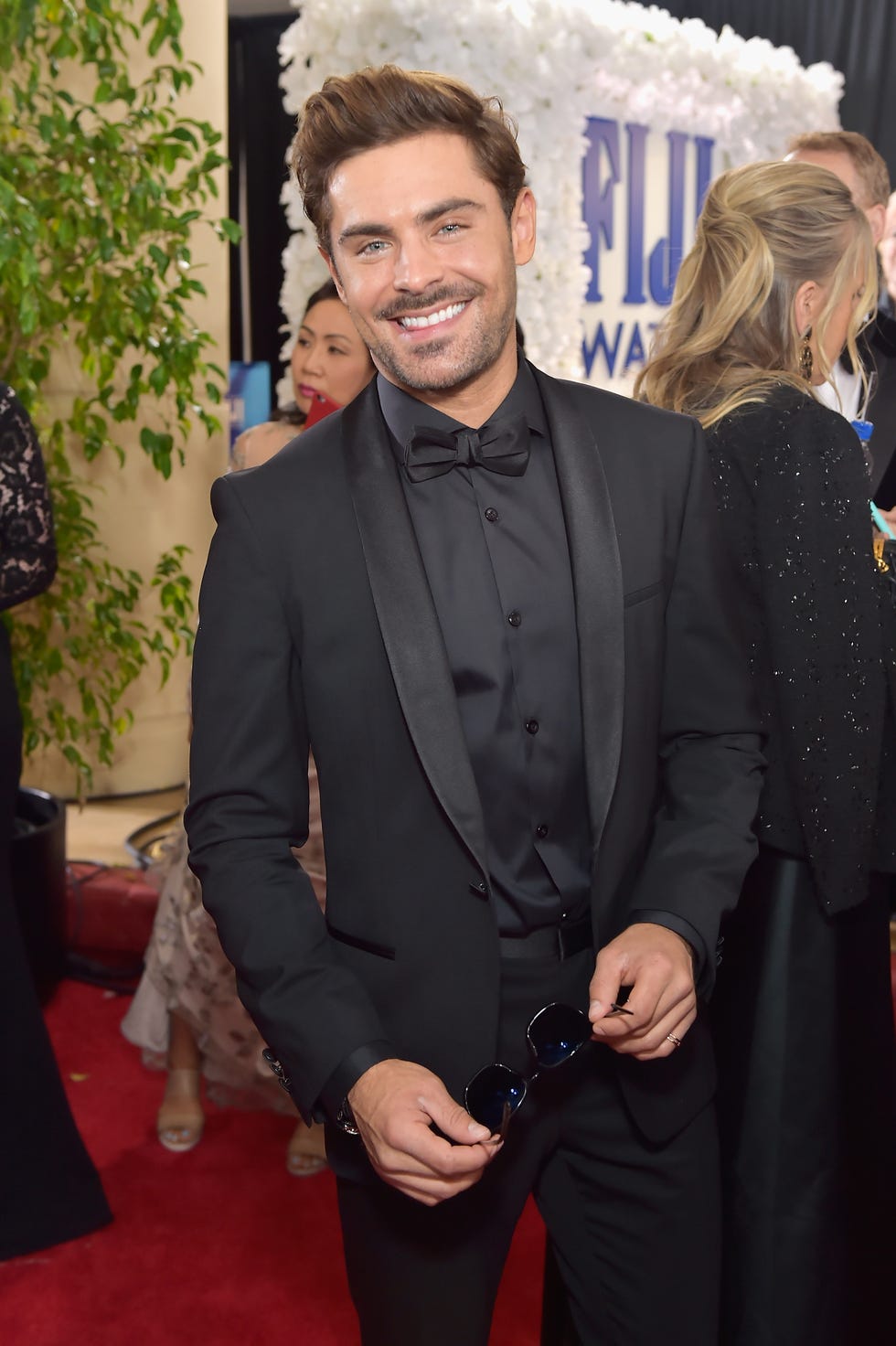 fiji water at the 75th annual golden globe awards