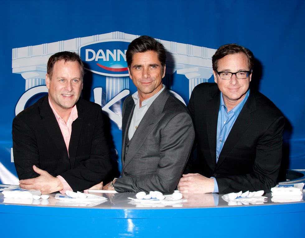 los actores de padres forzosos dave coulier, john stamos y bob saget