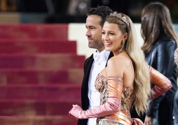 blake lively and ryan reynolds at the 2022 met gala