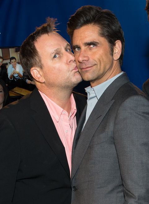 John Stamos, Bob Saget And Dave Coulier Visit The Dannon Oikos Tent