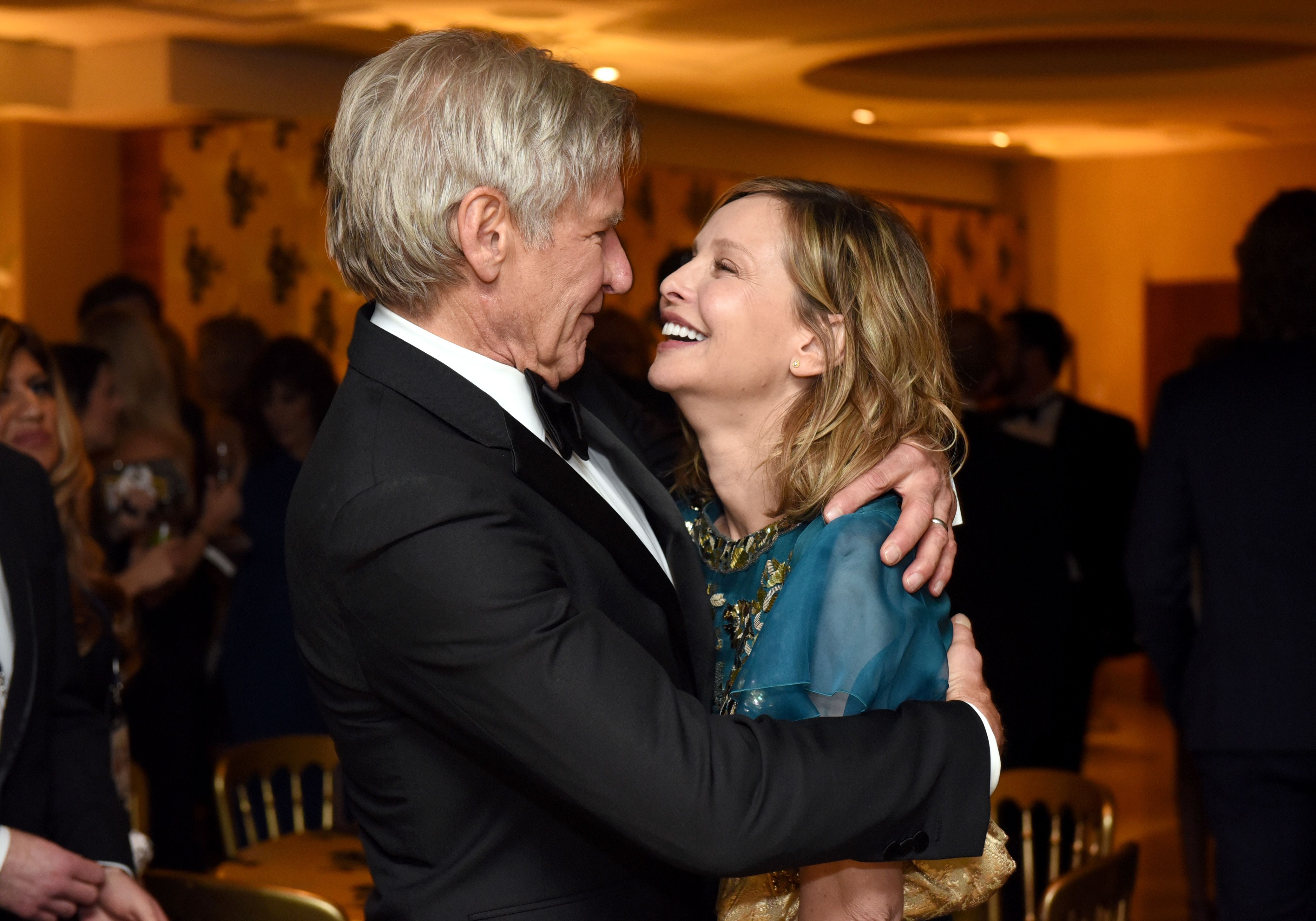 calista flockhart harrison ford boda