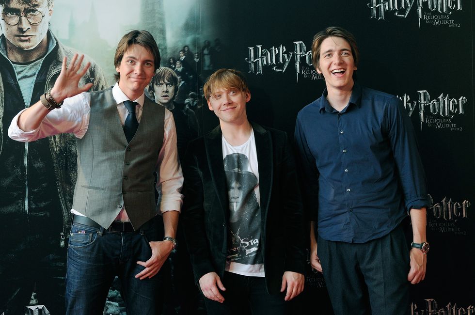 Rupert Grint Harry Potter and The Deathly Hallows Part 2 weasley twins