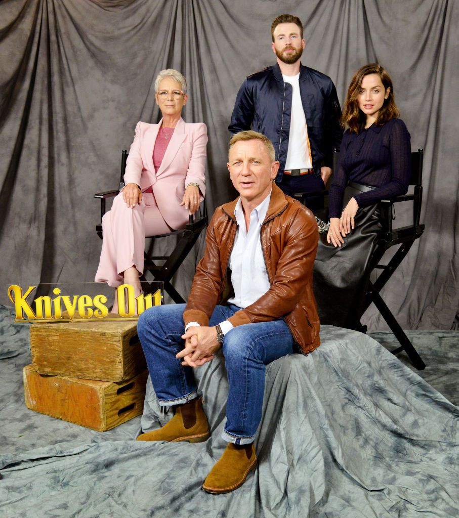 photocall for lionsgate's "knives out"