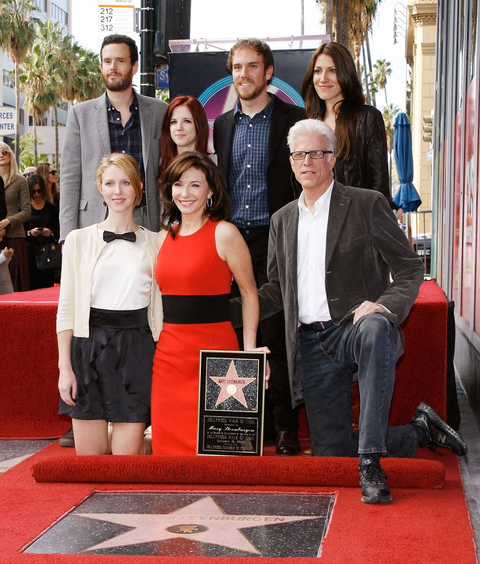 Schauspielerin Mary Steenburgen erhält Stern auf dem Hollywood Walk of Fame