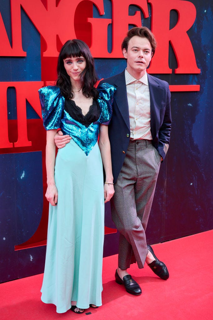 estreno en madrid de stranger things 4 con natalia dyer y charlie heaton