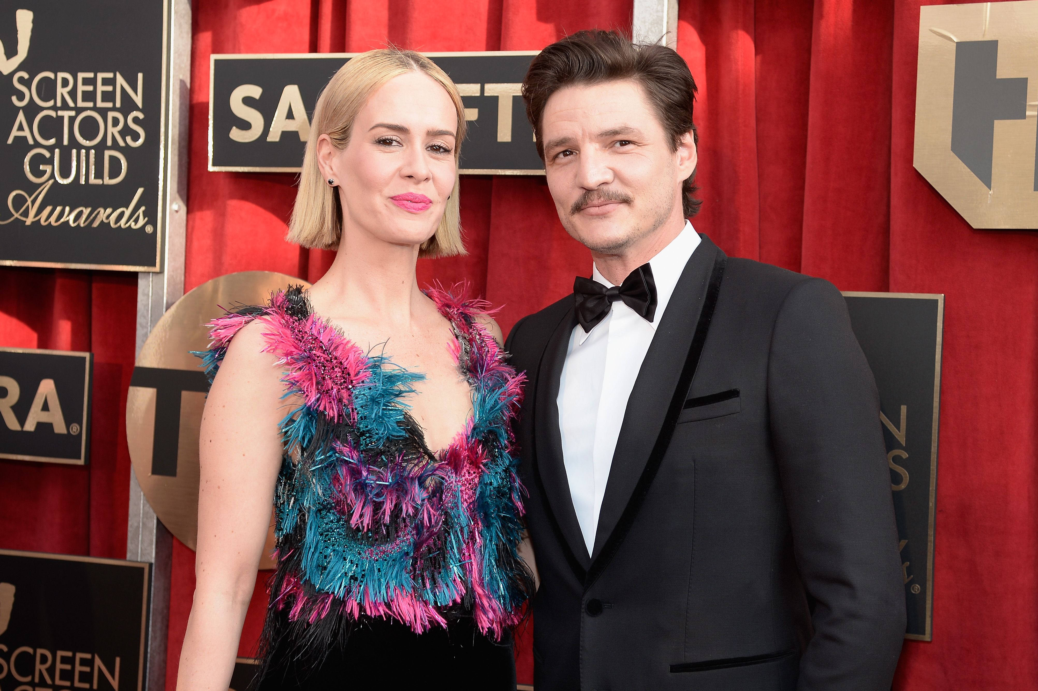 Sarah Paulson, la mujer esencial en la vida de Pedro Pascal.