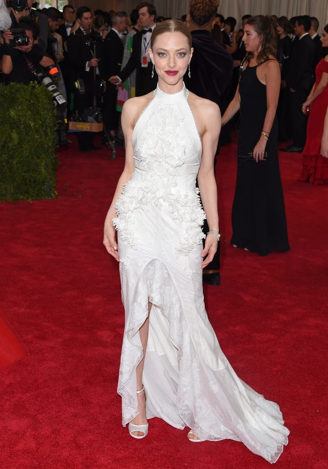 Amanda Seyfried Wears Mini Naked Dress to 2023 Met Gala