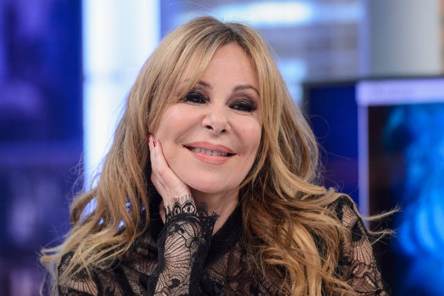 ana obregon attends 'el hormiguero' tv show