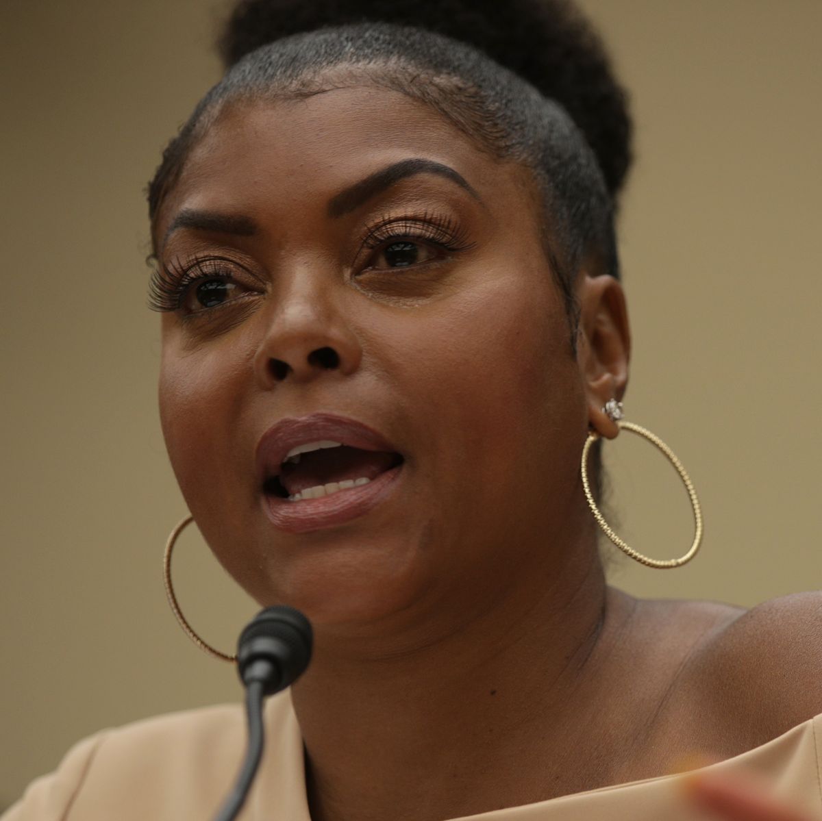 Actress Taraji P. Henson Speaks At Congressional Black Caucus Forum On Black Youth Suicide And Mental Health