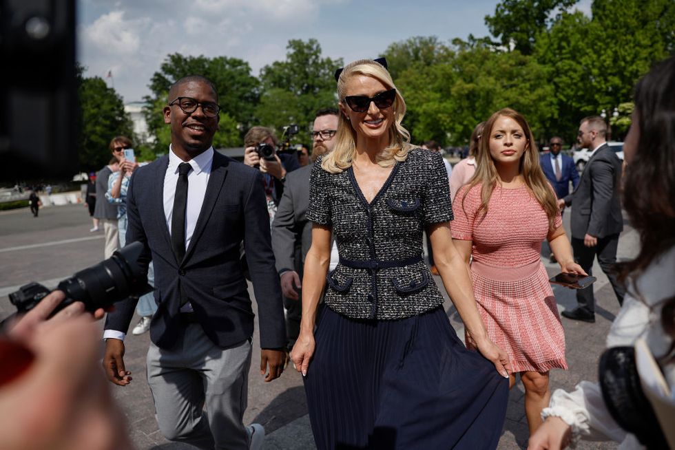 paris hilton joins lawmakers on capitol hill to introduce the stop institutional child abuse act