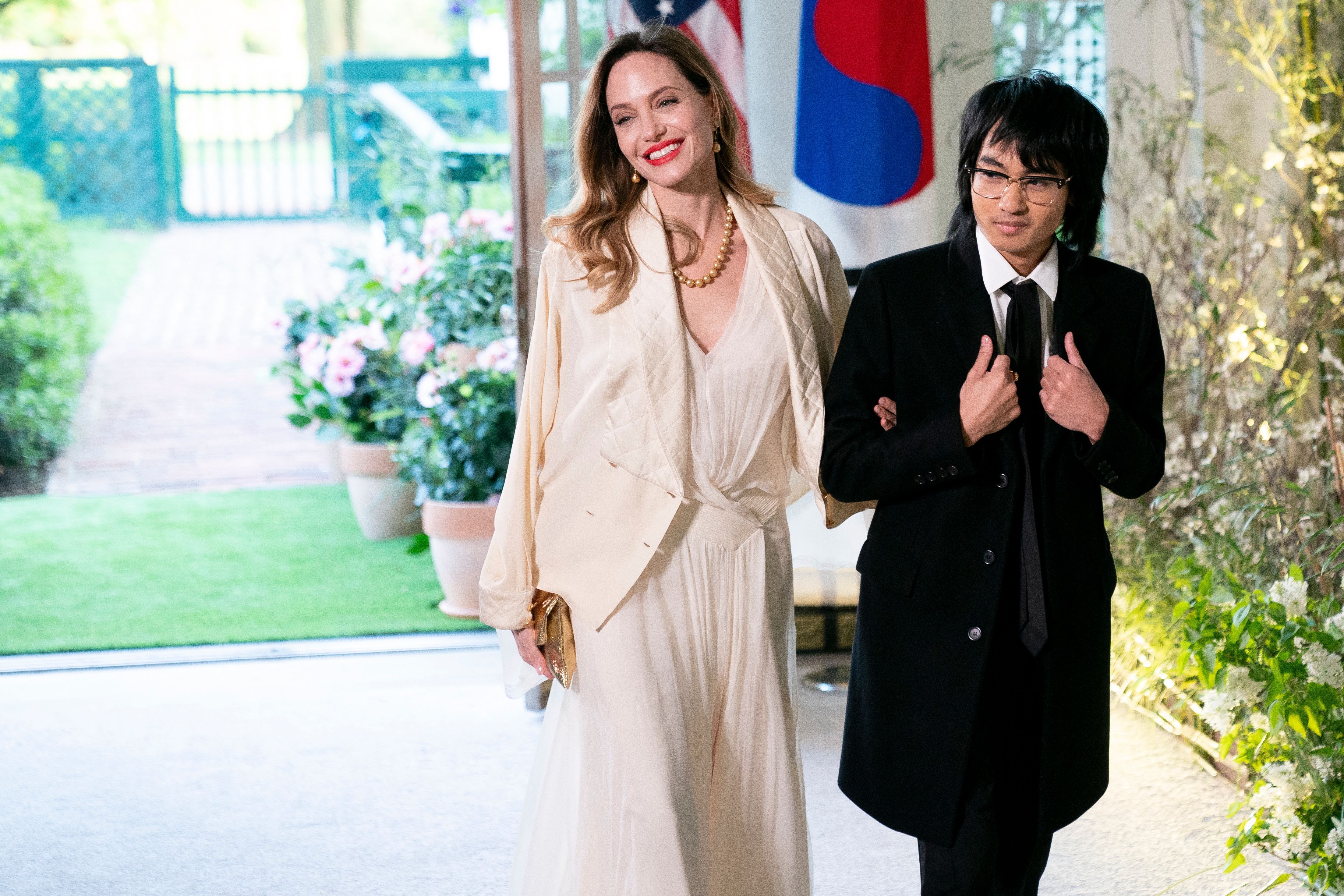 Angelina Jolie Puts an Elevated Spin on Airport Clothes