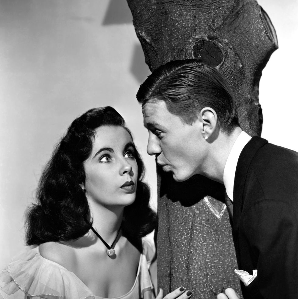 actress elizabeth taylor and jimmy lydon in a scene from the movie "cynthia" (photo by donaldson collection/getty images)
