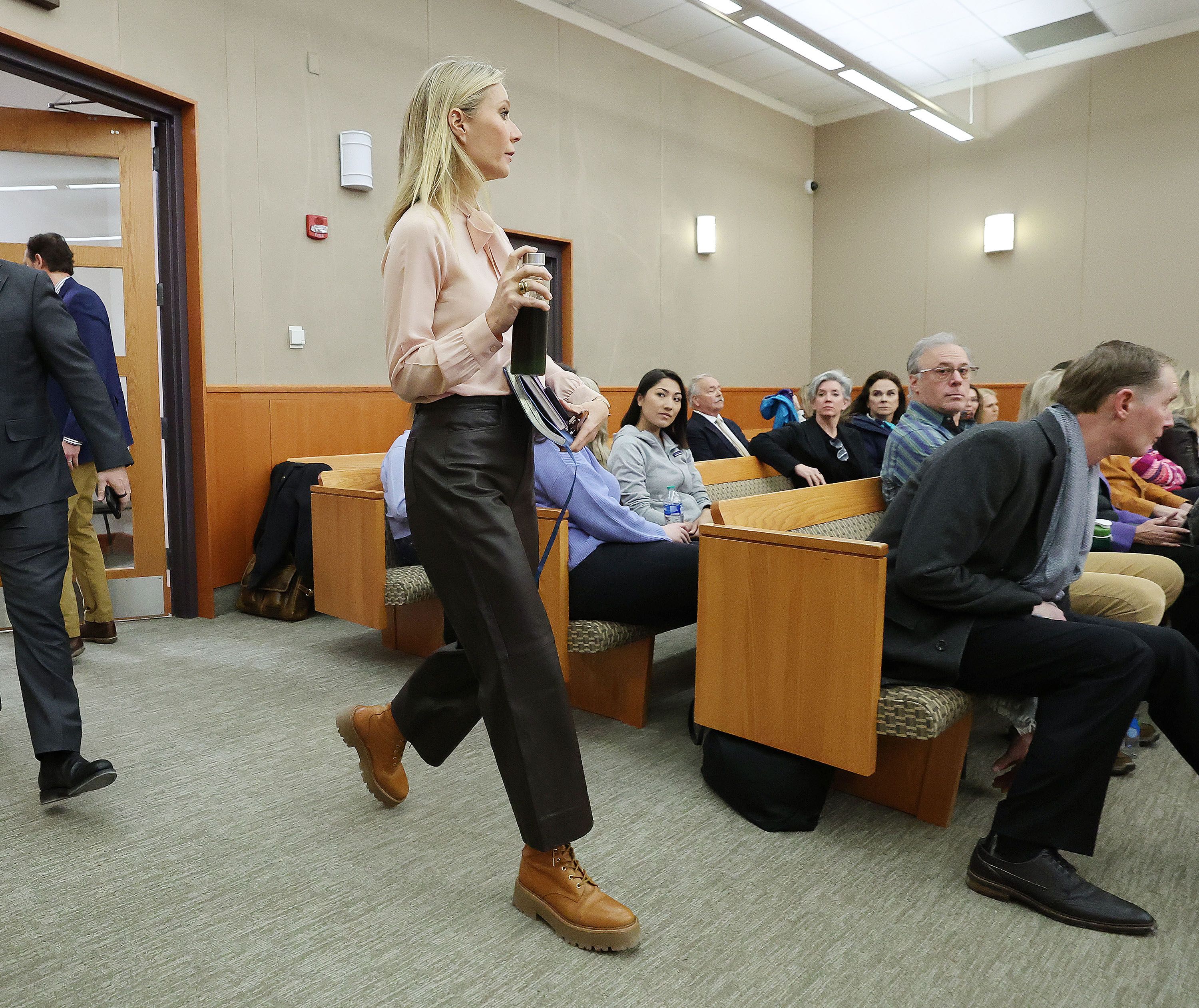 Gwyneth Paltrow Court Trial Style See Everything She Wore Shop