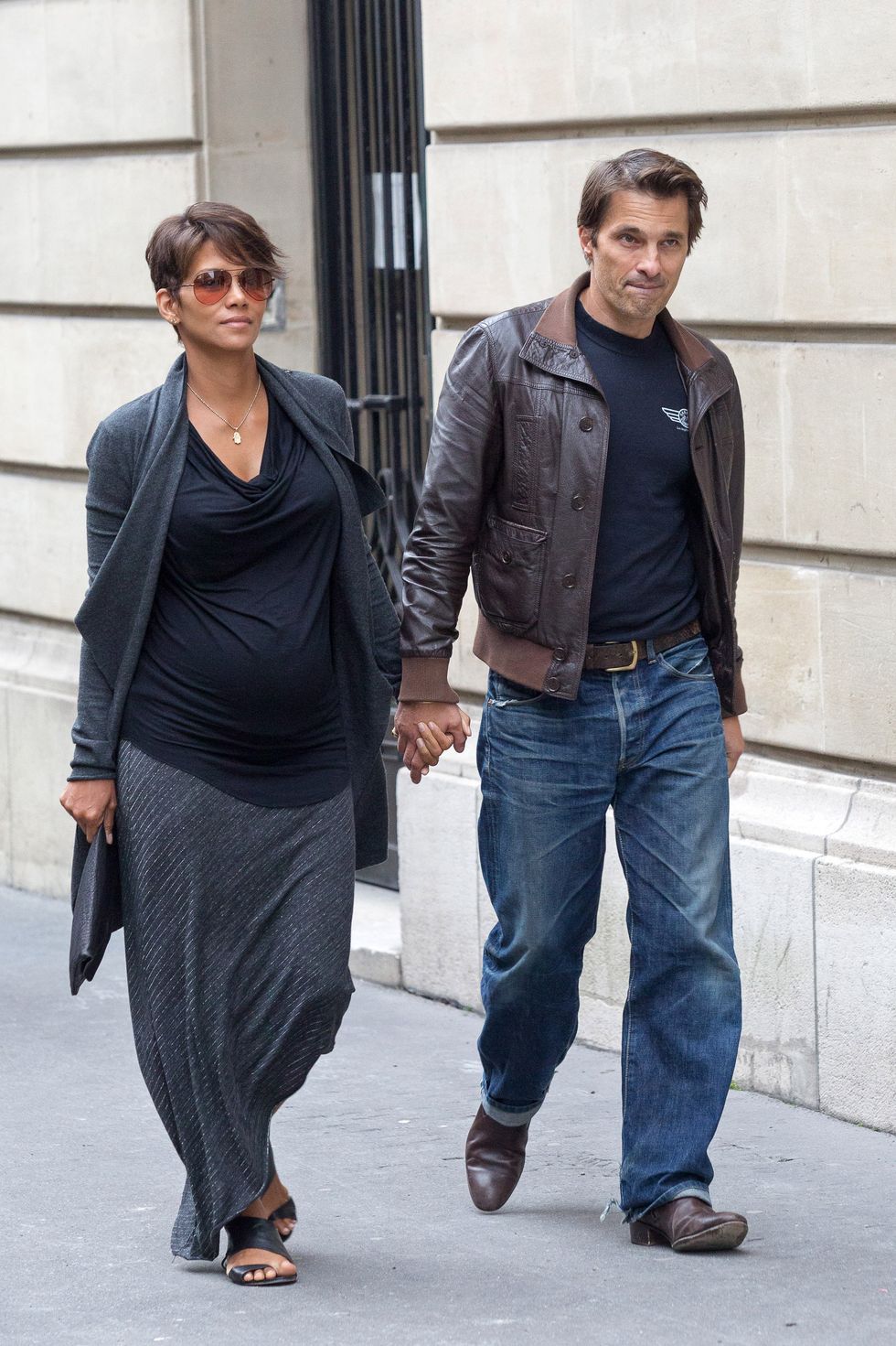 halle berry and olivier martinez sighting in paris