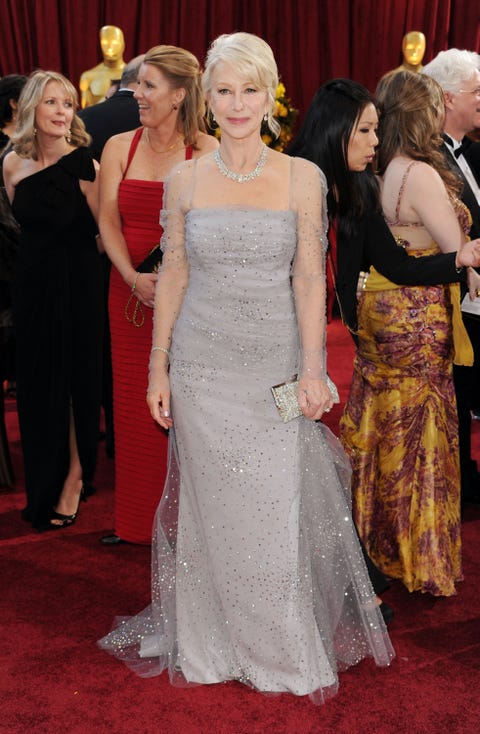 Oscar dresses: All of Helen Mirren's best Oscar red carpet looks