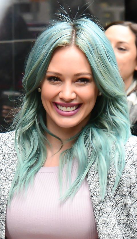 hilary duff hair color trends
