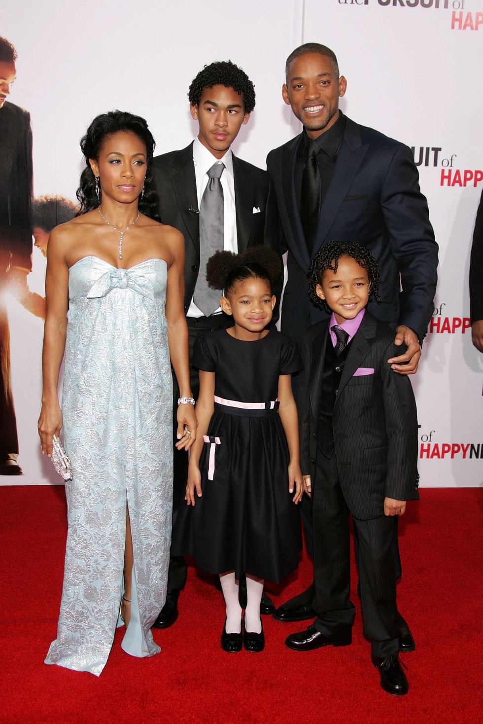 premiere of warner bros "pursuit of happyness", a benefit for the american film institute arrivals