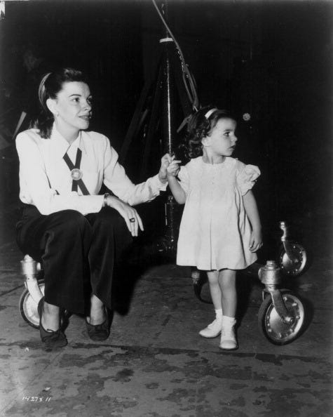 Judy Garland And Liza Minnelli