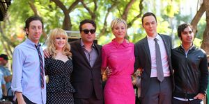 kaley cuoco honored on the hollywood walk of fame