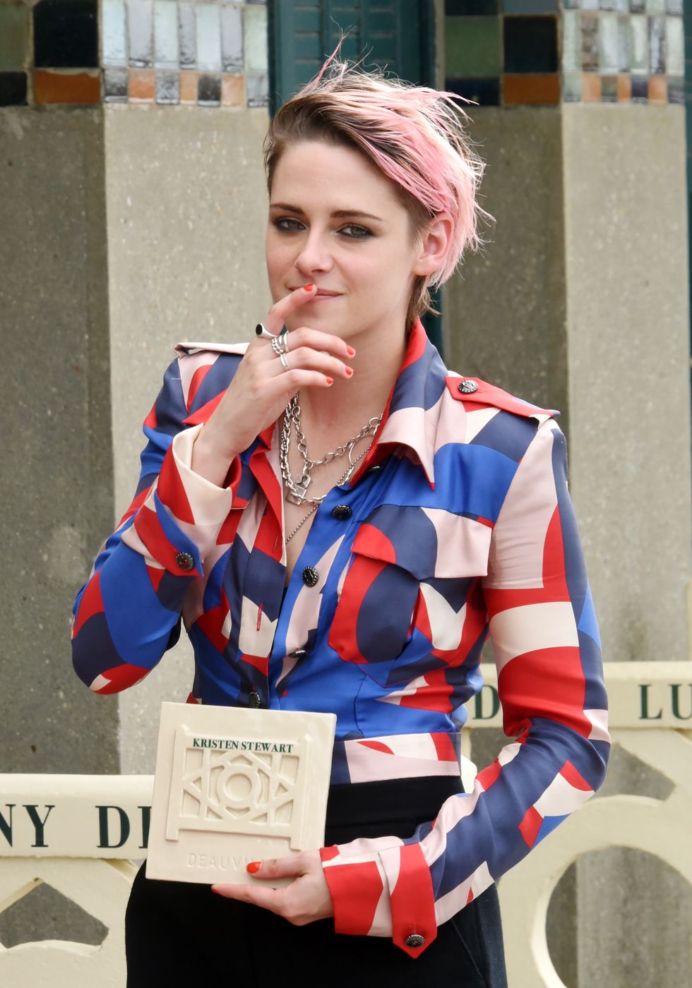 Kristen Stewart : Photocall - 45th Deauville American Film Festival