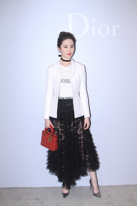 Liu Yifei Attends Commercial Event In Beijing