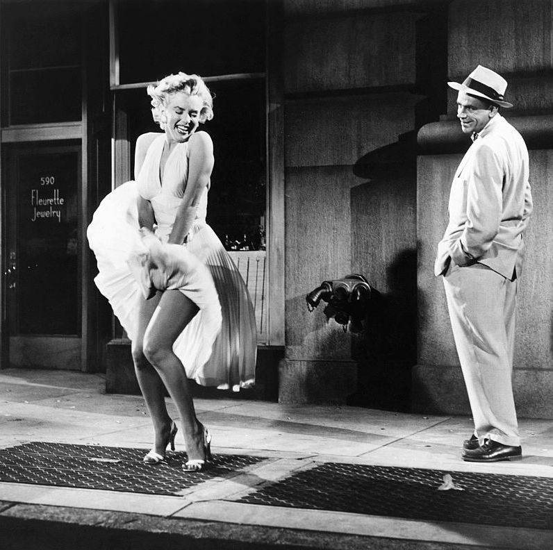 on the set of the seven year itch