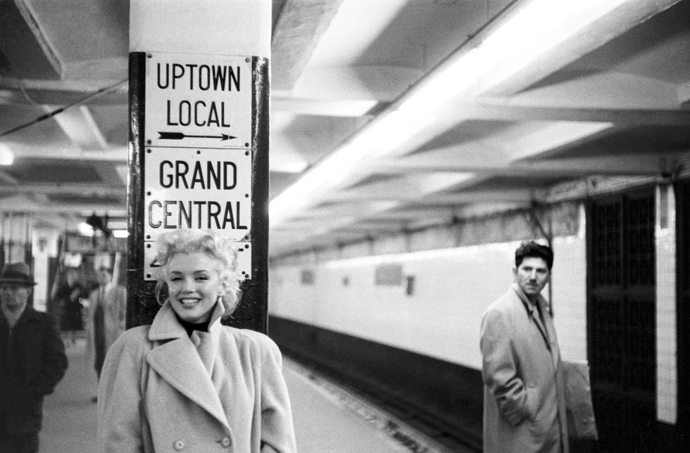 marilyn in grand central station