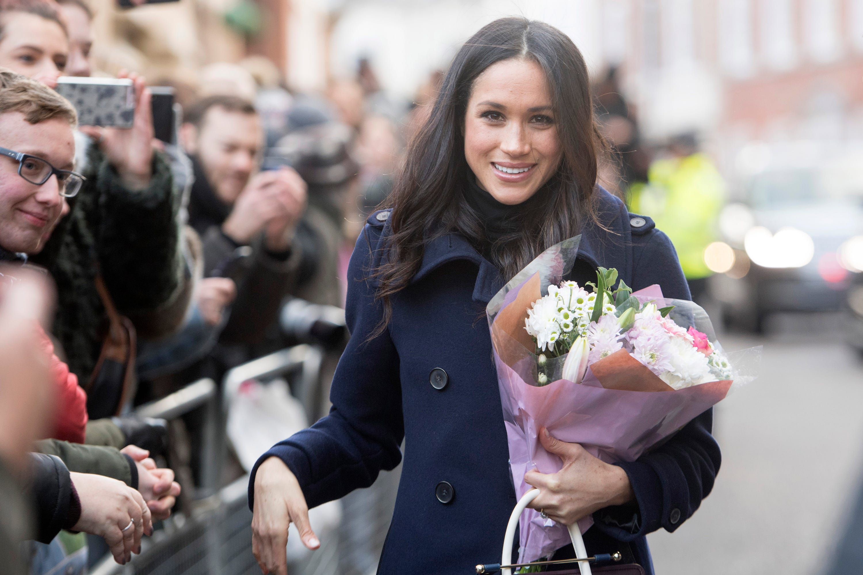 Prince Harry and Meghan Markle visit Nottingham