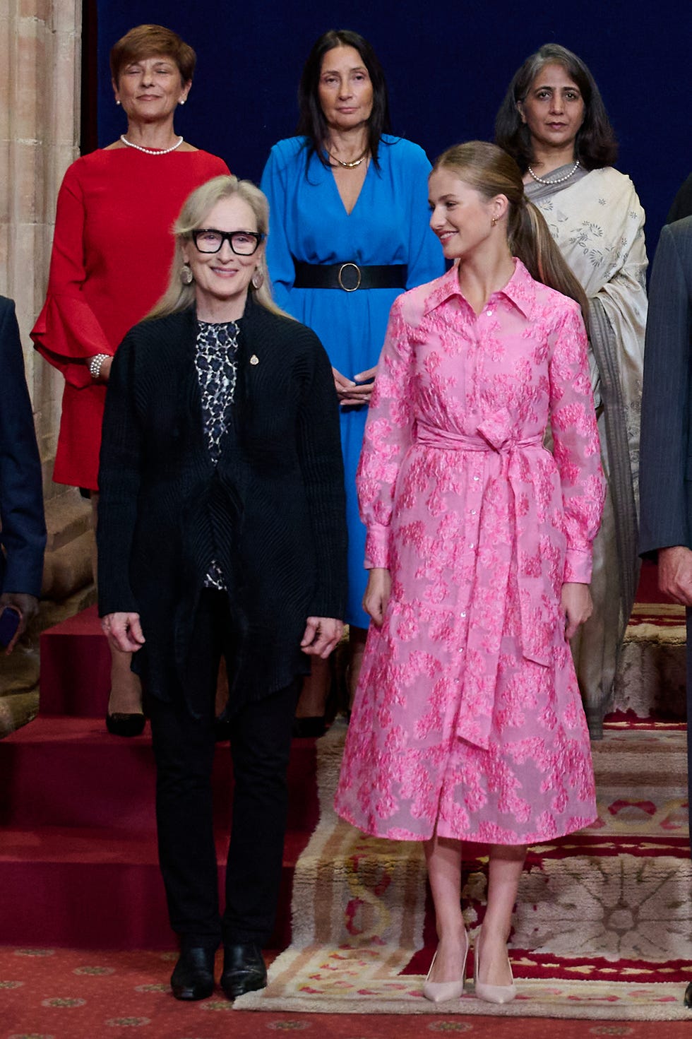 See Photos Of Meryl Streep Meeting Queen Letizia And The Spanish Royal 