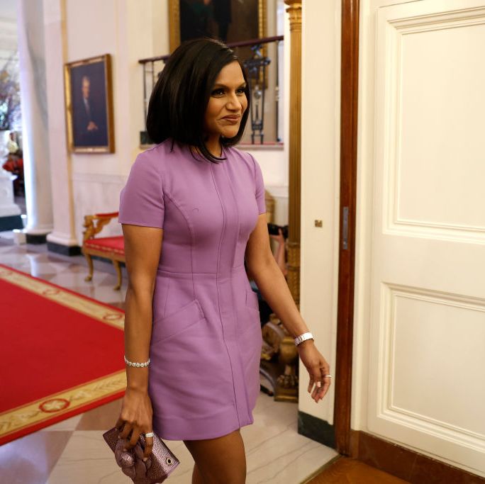 Mindy Kaling Shared a Rare Photo of Her Daughter Katherine at the White House