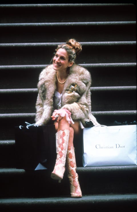 Sarah Jessica Parker Works in Her NYC Shoe Store During Pandemic