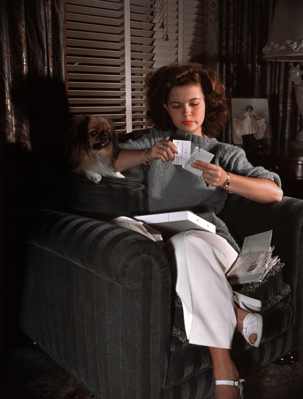 shirley temple at home