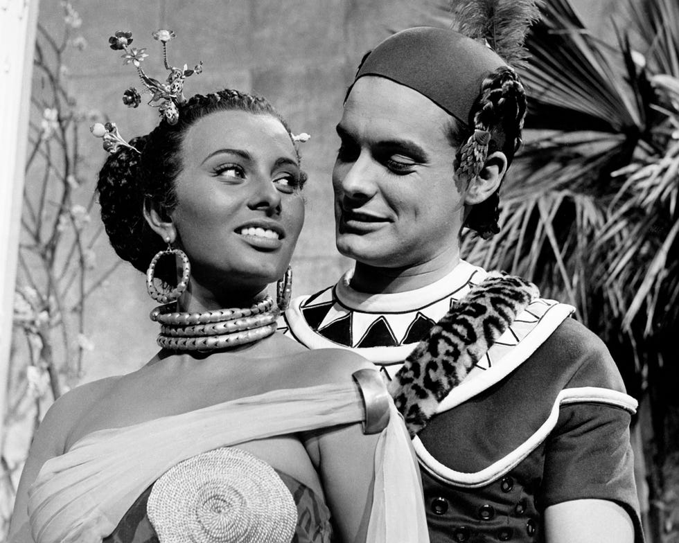 sophia loren as aida in aida