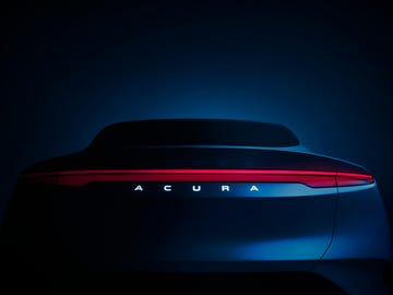 acura ev suv concept teaser