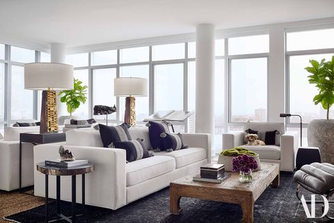 Living room, Furniture, Room, White, Interior design, Coffee table, Couch, Property, Table, Building, 