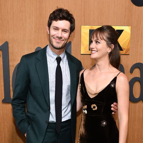 adam brody and leighton meester at "fleishman is in trouble" new york premiere