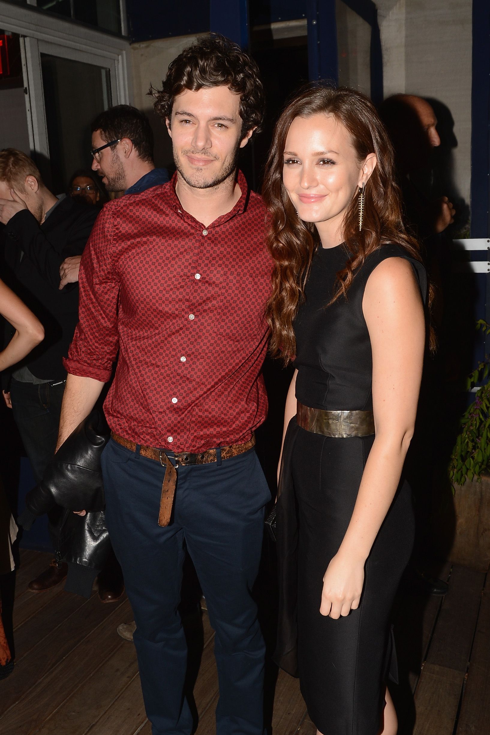 Adam Brody and Leighton Meester
