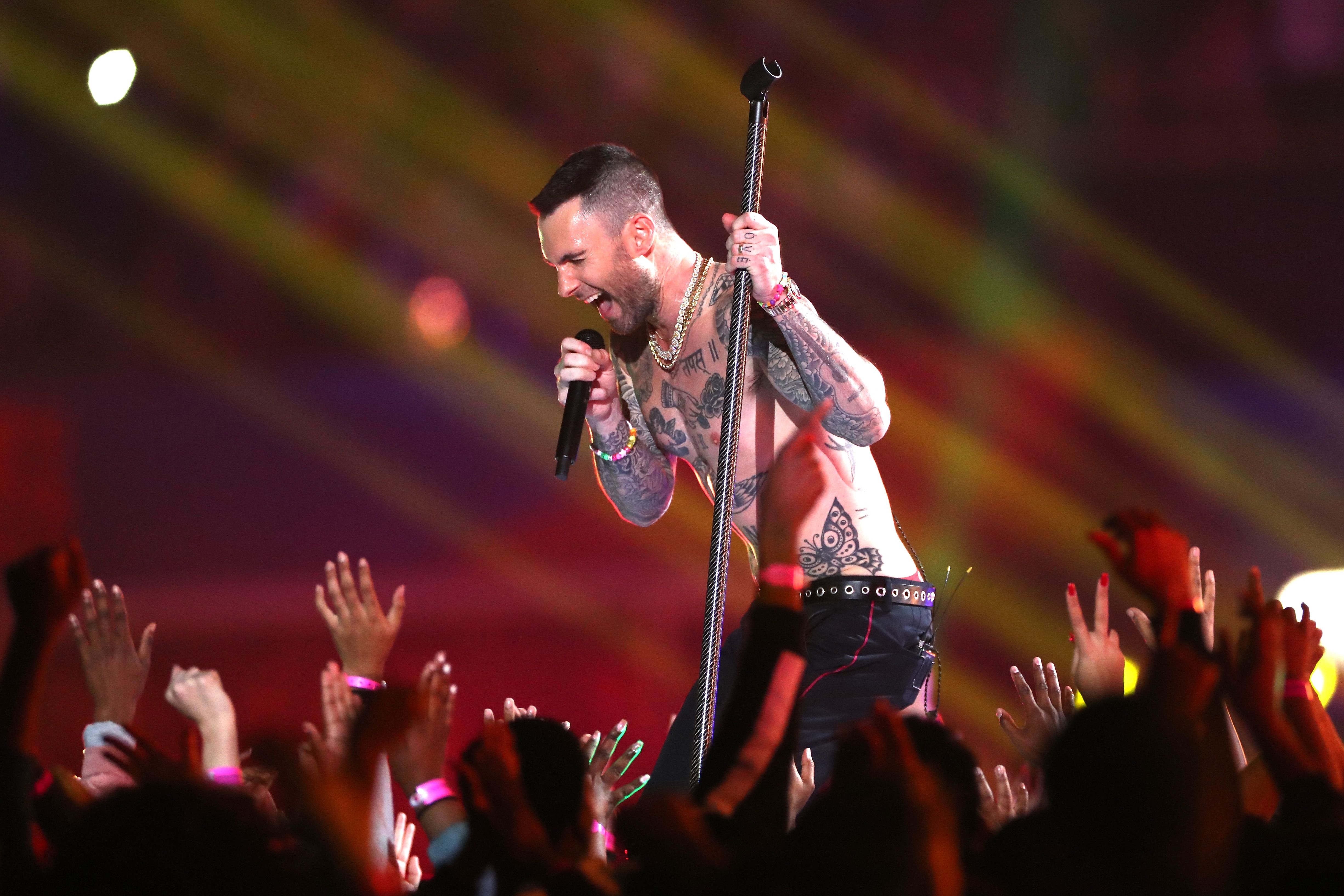 Adam Levine Addresses Halftime Show Hate on Instagram