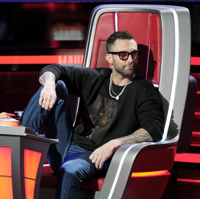 Bible Aboard Money rubber The Voice' Fans Have a Lot to Say About Adam Levine's Glasses