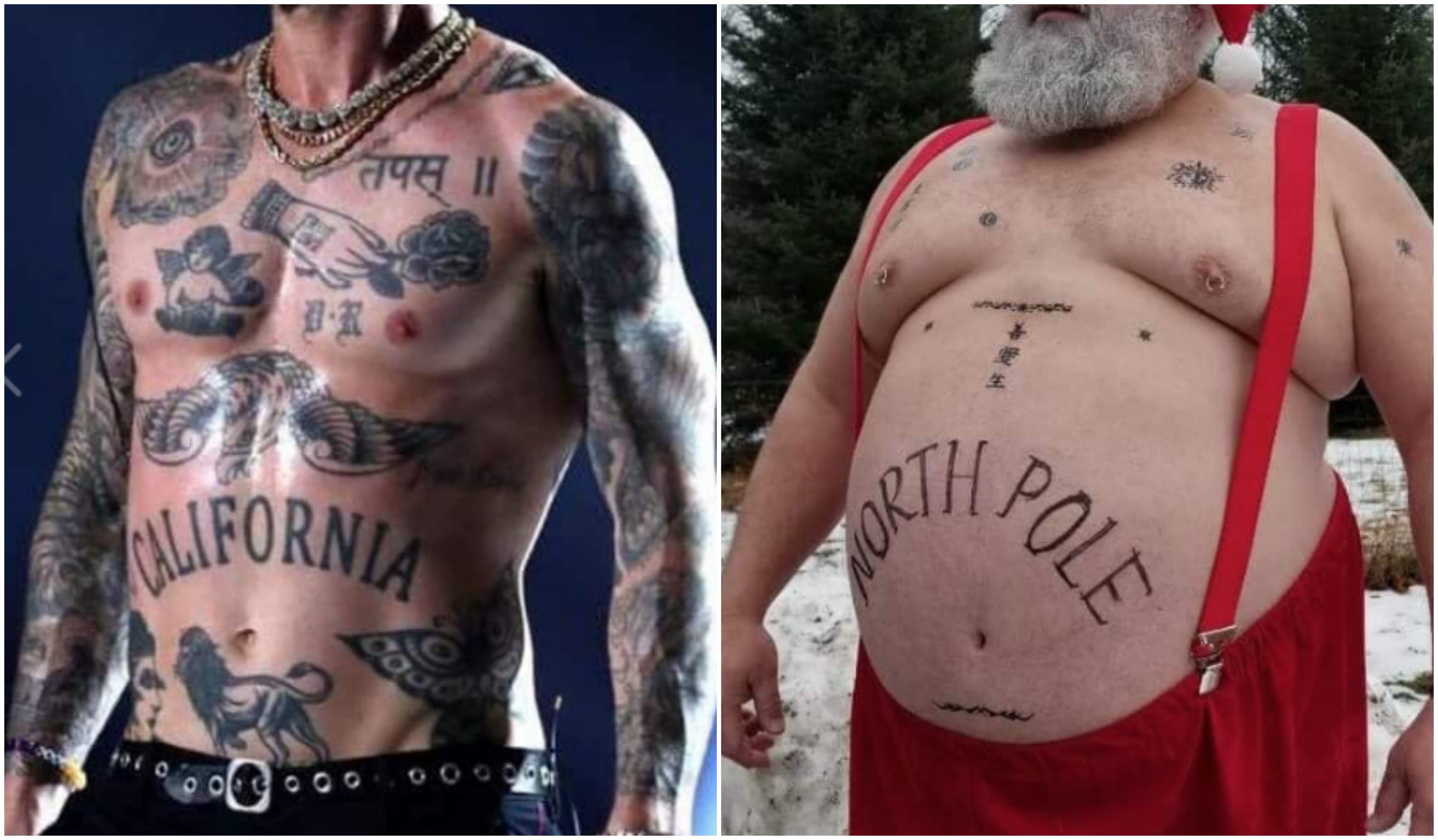 Man gets a sixpack tattoo on his stomach to be summer ready without the  gym  Daily Mail Online