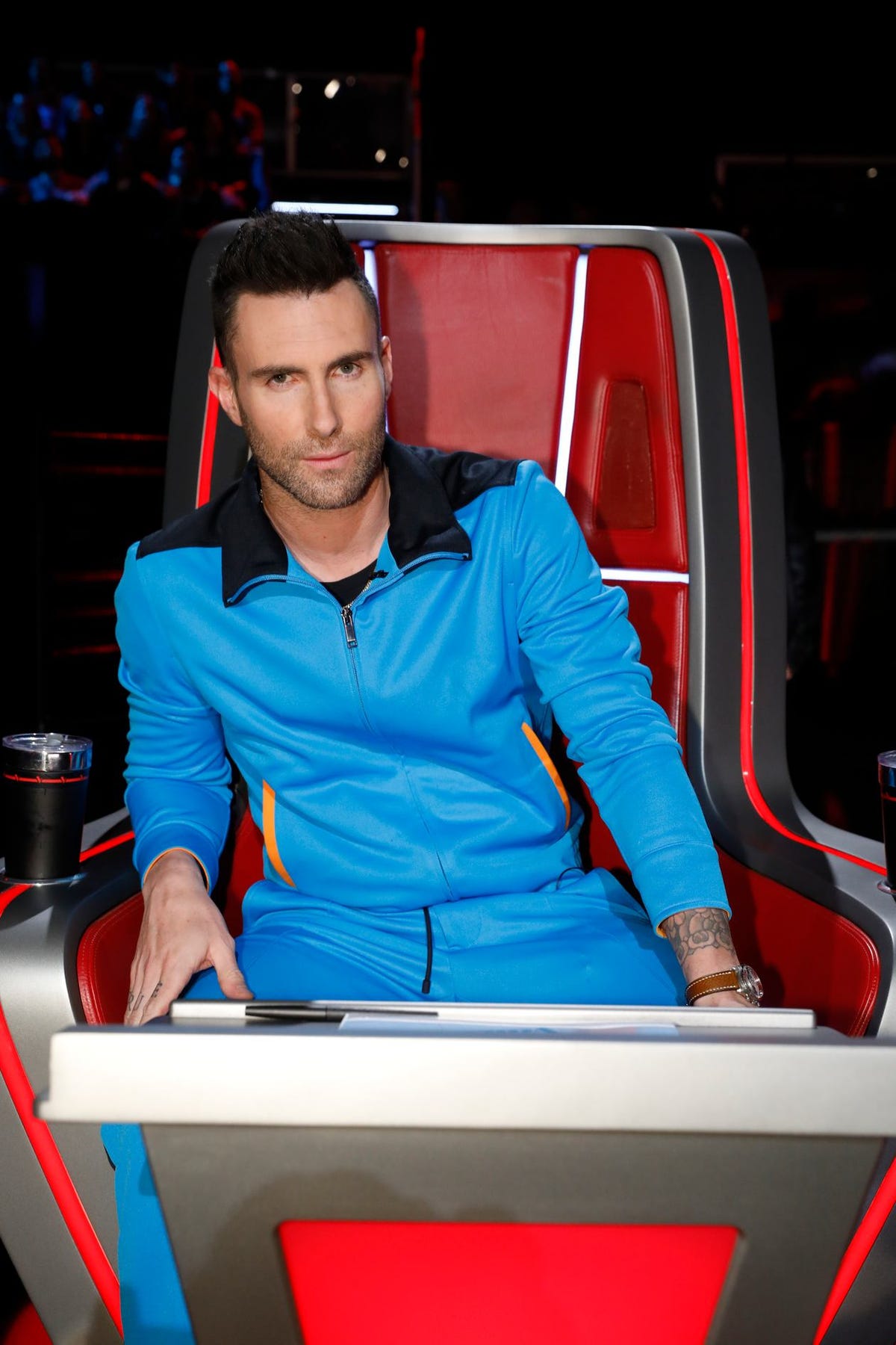 Adam Levine is mocked on Twitter for his 'white boy' dance moves