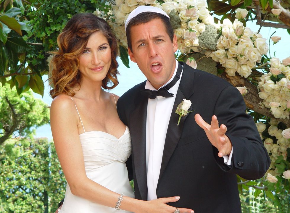 adam sandler and jackie titone's wedding images