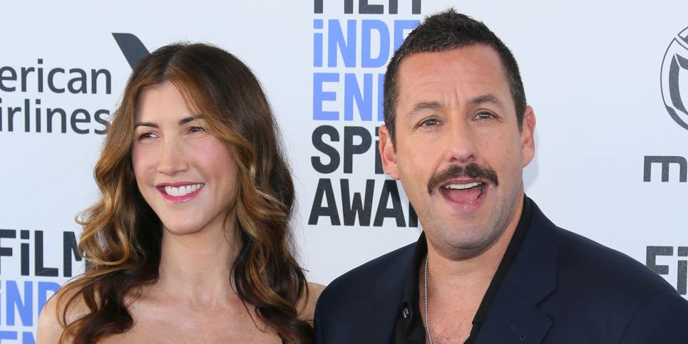 See Adam Sandler And His Wife Jackie Shut Down Red Carpet In Rare Appearance