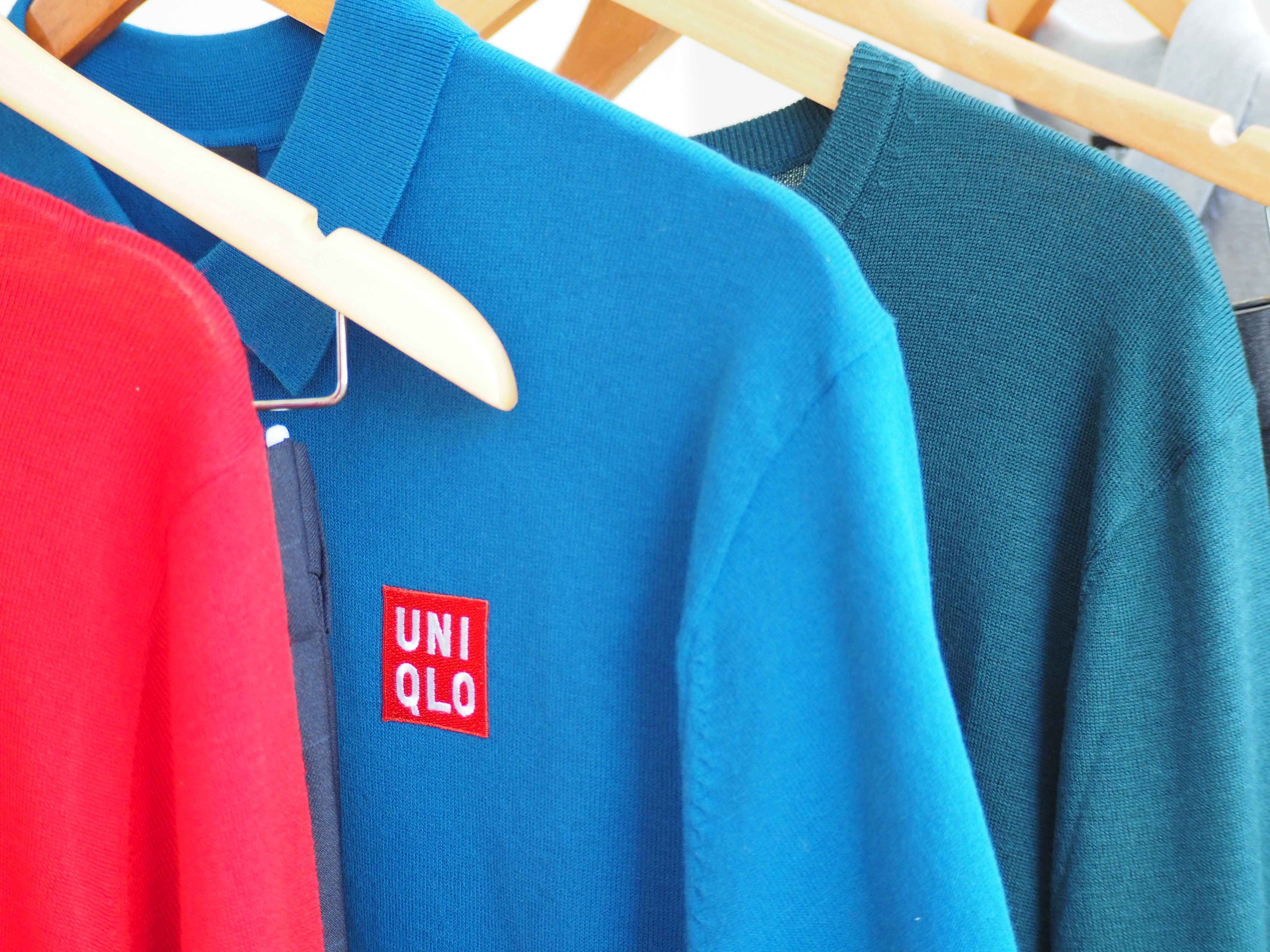 UNIQLO Soft Collar Short Sleeve Jersey Polo Rugby Golf Shirt In Grey XL   eBay