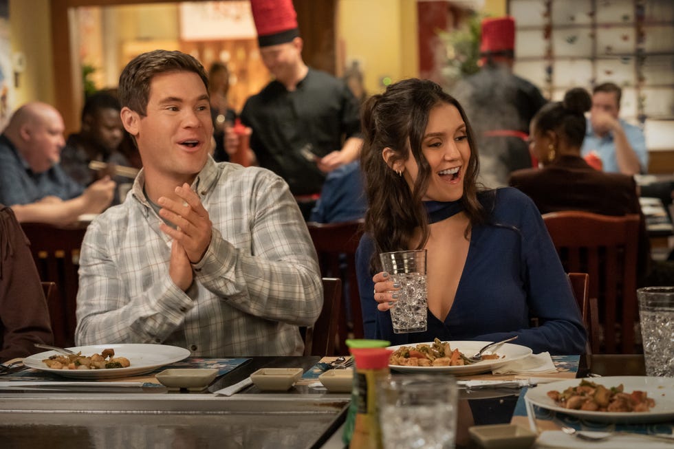 adam devine, nina dobrev, the outlaws