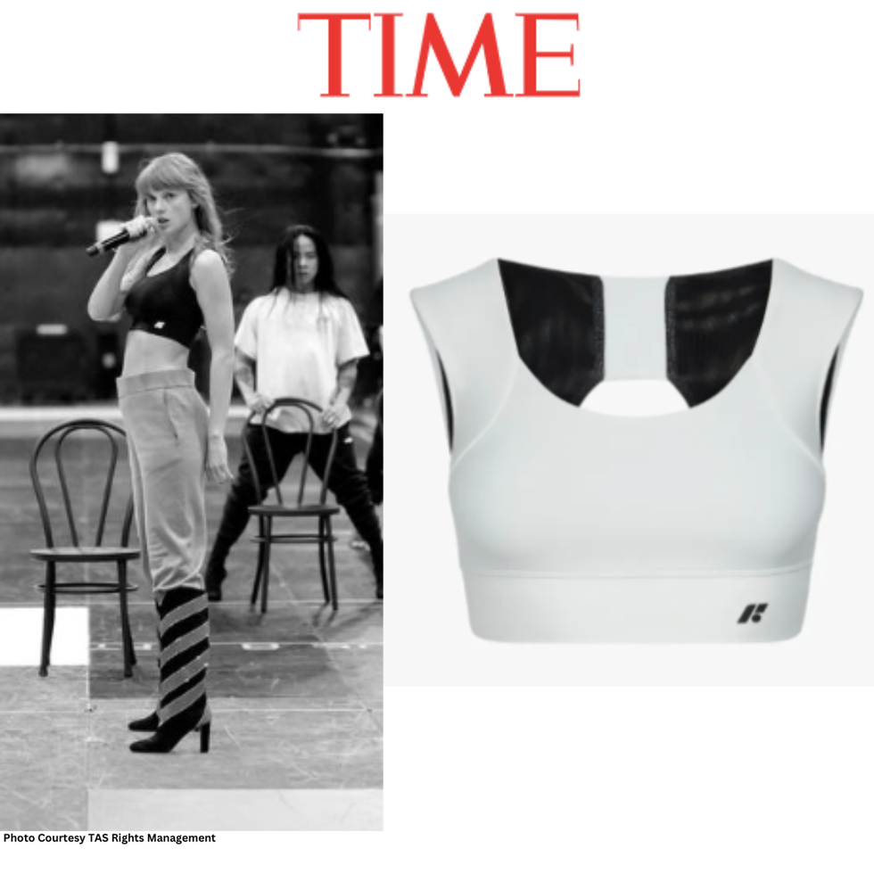 Taylor Swift Wore an Editor-Approved Sports Bra for Her Eras Tour Training